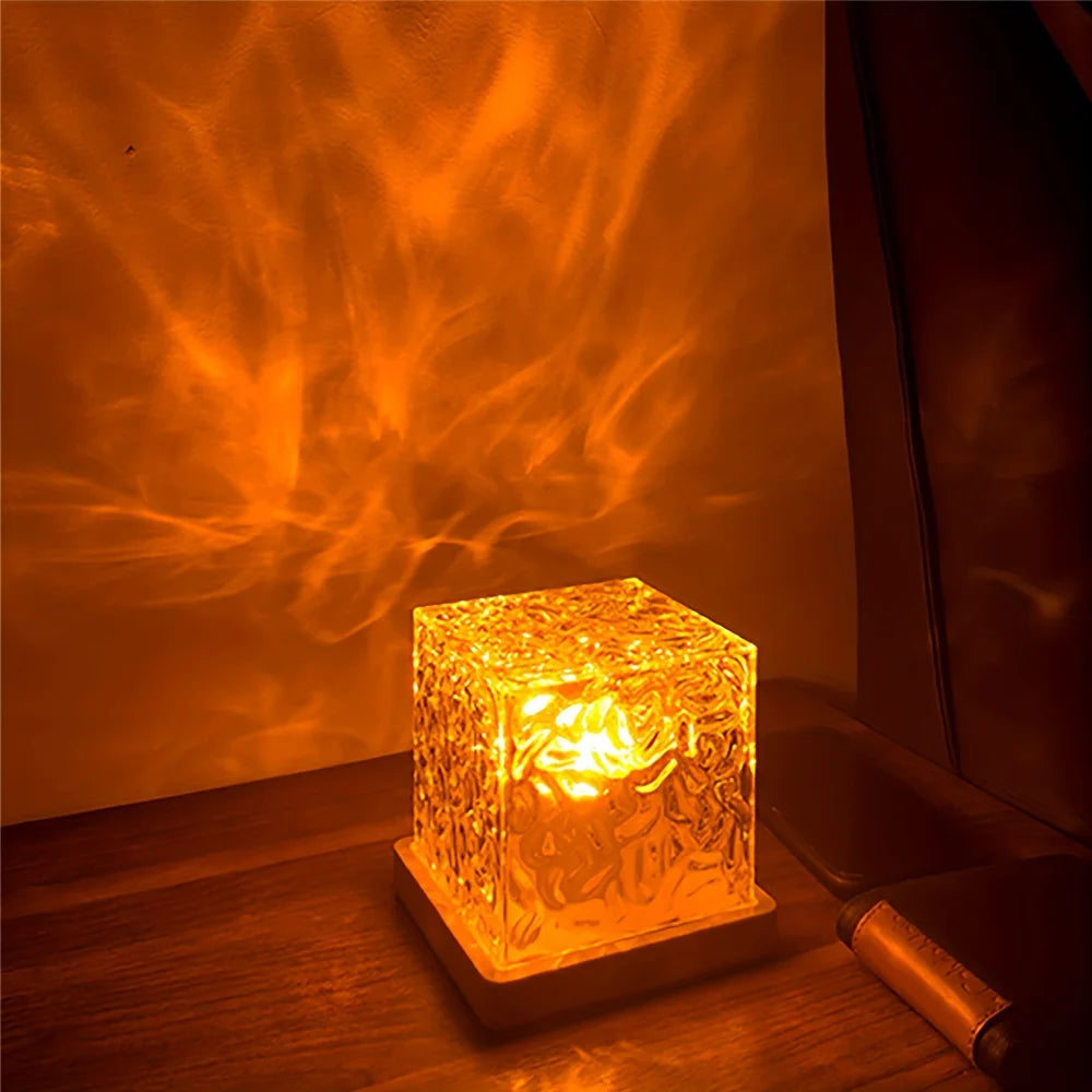 AURORA – Veilleuse ondulée multicolore à ambiance dynamique
